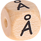 Dadi con lettere ad incavo 10 mm : Å