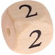 Geprägte Buchstabenwürfel 12mm : 2