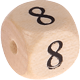 Geprägte Buchstabenwürfel 12mm : 8