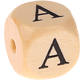 Geprägte Buchstabenwürfel 12mm : A