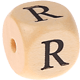 Geprägte Buchstabenwürfel 12mm : R