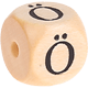 Geprägte Buchstabenwürfel 12mm : Ö