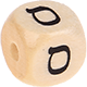 Geprägte Buchstabenwürfel 10mm - Hebräisch : ס