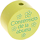 Motivperle "Consentido de la abuela" (Spanisch) : lemon