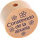 Motivperle "Consentido de la abuela" (Spanisch) : natur