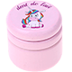 Barattolino - dent de lait : rosa