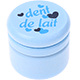 Barattolino - dent de lait : azzurro bambino