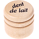 Barattolino - dent de lait : naturale