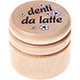 Barattolino - denti da latte : naturale