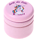 Barattolino - denti da latte : rosa