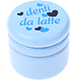 Barattolino - denti da latte : azzurro bambino