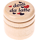 Barattolino - denti da latte : naturale