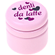 Barattolino - denti da latte : rosa