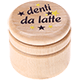 Barattolino - denti da latte : naturale
