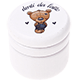Barattolino - denti da latte : bianco