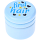 Barattolino - first hair : azzurro bambino
