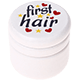 Barattolino - first hair : bianco