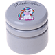 Barattolino - Milchzähne : grigio chiaro