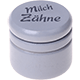 Barattolino - Milchzähne : grigio chiaro