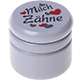 Barattolino - Milchzähne : grigio chiaro