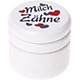 Barattolino - Milchzähne : bianco