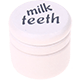 Barattolino - milk teeth : bianco