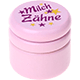 Barattolino - Milchzähne : rosa