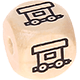 Geprägte Buchstabenwürfel 10mm - Bilder : Anhänger