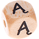 Geprägte Buchstabenwürfel 10mm - Litauisch : Ą