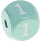 Dadi menta con lettere ad incavo 10 mm : 1