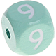 Dadi menta con lettere ad incavo 10 mm : 9