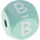 Dadi menta con lettere ad incavo 10 mm : B