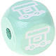 Dadi menta con lettere ad incavo 10 mm – Immagini : rimorchio