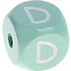 Dadi menta con lettere ad incavo 10 mm : D