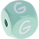 Dadi menta con lettere ad incavo 10 mm : G