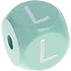 Dadi menta con lettere ad incavo 10 mm : L