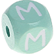 Dadi menta con lettere ad incavo 10 mm : M