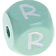 Dadi menta con lettere ad incavo 10 mm : R