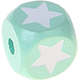 Dadi menta con lettere ad incavo 10 mm – Immagini : Stella