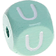 Dadi menta con lettere ad incavo 10 mm : U