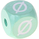 Dadi menta con lettere ad incavo 10 mm : Ø