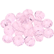 Perla di vetro smerigliato 8 mm : rosa