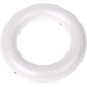 Anello 50mm : madreperla bianco