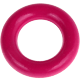Ring in 36 mm ohne Bohrung : dunkelpink
