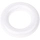 Ring in 36 mm ohne Bohrung : perlmutt - weiß
