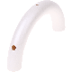 Mezzi anelli : madreperla bianco