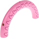 Mezzi anelli a cuoricini : rosa bambino