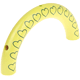 Mezzi anelli a cuoricini : limone