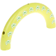 Mezzi anelli a teschietti : limone