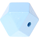 Esagono 18mm : azzurro bambino